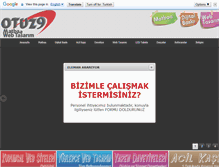 Tablet Screenshot of otuz9.com